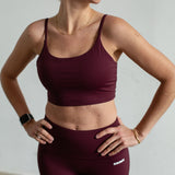 Thin strap bra