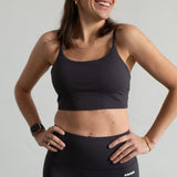 Thin strap bra