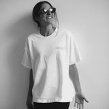Oversized White T